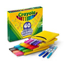 CRAYOLA WASH FINE LINE MARKER 40PK-Arts & Crafts-JadeMoghul Inc.
