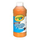 CRAYOLA WASHABLE PAINT 16OZ ORANGE-Arts & Crafts-JadeMoghul Inc.