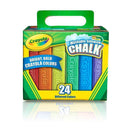 CRAYOLA WASHABLE SIDEWALK CHALK 24-Arts & Crafts-JadeMoghul Inc.