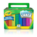 CRAYOLA WASHABLE SIDEWALK CHALK 48-Arts & Crafts-JadeMoghul Inc.