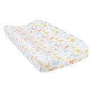 Crayon Jungle Plush Changing Pad Cover-JUNG-JadeMoghul Inc.