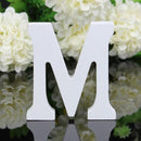 Creatively Wood Letter Figurines Miniatures Wooden Letters Alphabet Word Bridal Wedding Party Decoration Tool