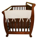 CribWrap Wide 2 Short Natural Fleece Rail Covers-NATRL-JadeMoghul Inc.
