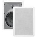 CT Series Glass Fiber 2-Way In-Wall Speakers (8")-Speakers, Subwoofers & Accessories-JadeMoghul Inc.