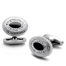 Cufflinks TK1656 Stainless Steel Cufflink with Top Grade Crystal