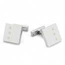 Cufflink Vintage Cufflinks LO1381 Rhodium Brass Cufflink with Top Grade Crystal Alamode Fashion Jewelry Outlet