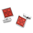 Cufflink Vintage Cufflinks LO445 Rhodium Brass Cufflink Alamode Fashion Jewelry Outlet