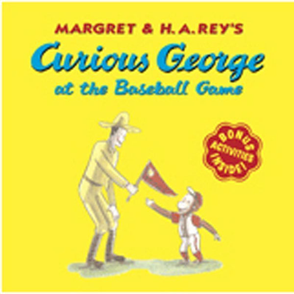 CURIOUS GEORGE AT THE BASEBALL GAME-Childrens Books & Music-JadeMoghul Inc.