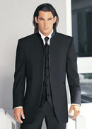 Custom Made 3-piece Wedding Suit-as picture 4-S-JadeMoghul Inc.