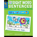 CUT & PASTE SIGHT WORDS SENTENCES-Learning Materials-JadeMoghul Inc.