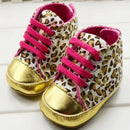 Cute Baby Girl Soft Leopard Print Shoes-Black-3-JadeMoghul Inc.