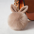 Cute Keychains Fluffy Bunny Toys Keychain - Rabbit Keychain AExp