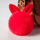 Cute Keychains Fluffy Bunny Toys Keychain - Rabbit Keychain AExp