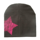 Cute Stars Printing Cap Kids Soft Cotton Baby Beanie Girl Boy Hat gorros bonnet enfant 1-4 year old children hats baby caps-coffee-JadeMoghul Inc.