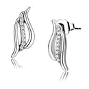 Cute Earrings DA175 Stainless Steel Earrings with AAA Grade CZ