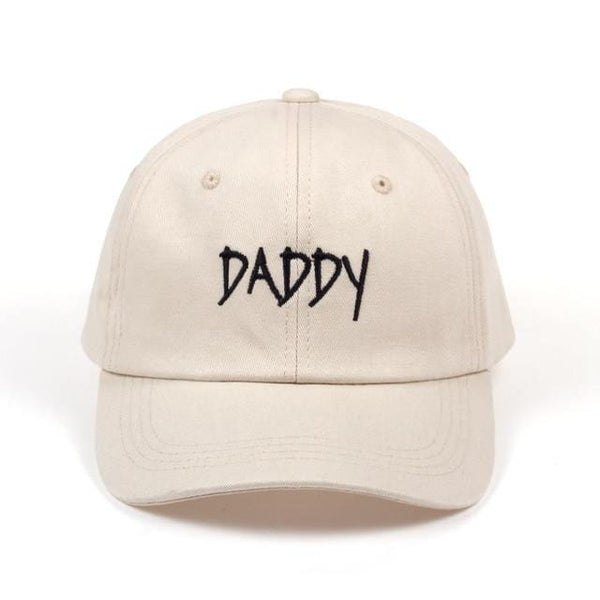 Dad Hat Embroidered Baseball Cap Hat men summer Hip hop cap hats-DADDY beige-JadeMoghul Inc.