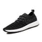 DADIJIER New Men Shoes Lace up Fashion brand Mesh Spring Summer shoes Flats Solid Men Sneakers Casual shoes man ST175-black-7-JadeMoghul Inc.