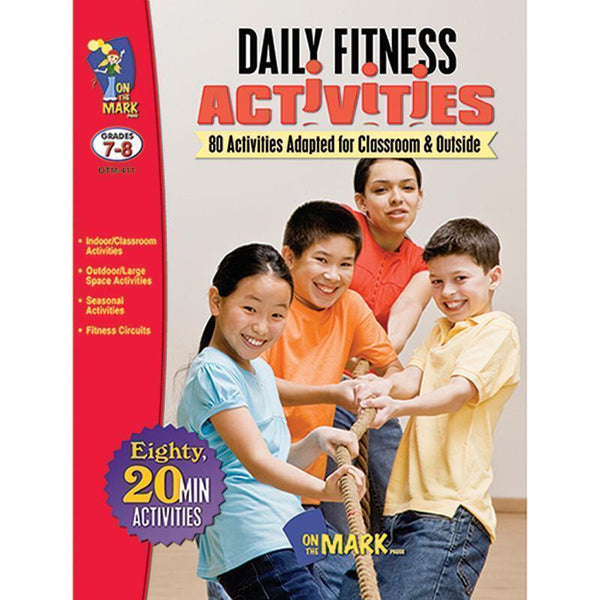 DAILY FITNESS ACTIVITIES GR 7-8-Learning Materials-JadeMoghul Inc.