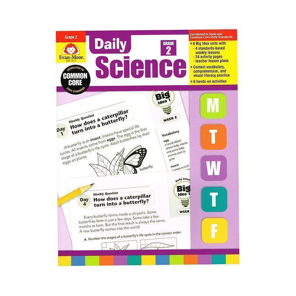 DAILY SCIENCE GR 2-Learning Materials-JadeMoghul Inc.