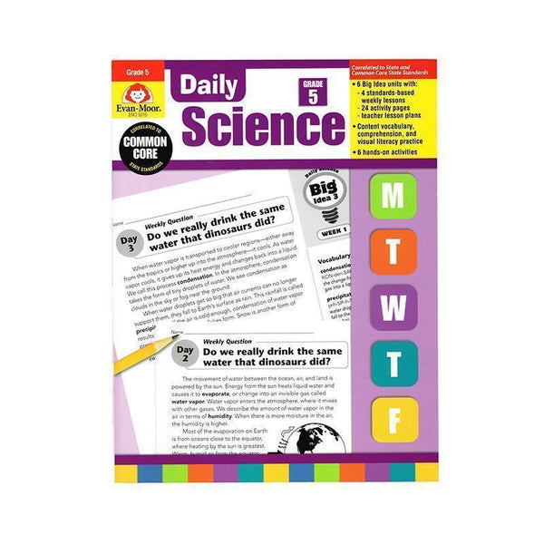 DAILY SCIENCE GR 5-Learning Materials-JadeMoghul Inc.