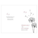 Dandelion Wishes Program Berry (Pack of 1)-Wedding Ceremony Stationery-Putty Grey-JadeMoghul Inc.