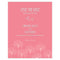 Dandelion Wishes Save The Date Card Berry (Pack of 1)-Weddingstar-Berry-JadeMoghul Inc.