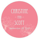 Dandelion Wishes Small Sticker Berry (Pack of 1)-Wedding Favor Stationery-Periwinkle-JadeMoghul Inc.