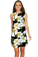 Date Night Adele Shift Floral Mother Daughter Dress-Date Night-18M/2-Green/White-JadeMoghul Inc.