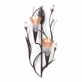 Candle Sconces Dawn Lilies Candle Wall Sconce