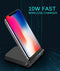 DCAE 10W Wireless Charger For Samsung Galaxy S9 S8 S7 S6 Edge Note 8 Qi Wireless Charging Dock For iPhone X 8 8 Plus USB Charger--JadeMoghul Inc.