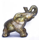 Decor Living Room Decor Ideas - 13" X 7" X 12" Gold Ceramic Elephant HomeRoots