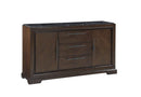 Decor Living Room Decor Ideas - 48" X 29" X 34" Marble And Tobacco Server HomeRoots