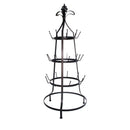 Three-Tier Metal  Cup Rack, Black