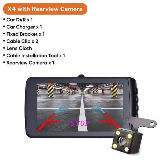 Deelife Dash Cam Car DVR Camera Full HD 1080P Drive Video Recorder Registrator Auto Dashboard 1296P Dual Dashcam Black DVRs Box AExp