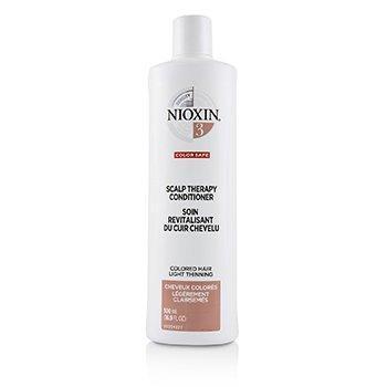 Density System 3 Scalp Therapy Conditioner (Colored Hair, Light Thinning, Color Safe) - 500ml/16.9oz-Hair Care-JadeMoghul Inc.