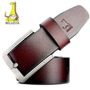 Designer High Quality Genuine Leather Belt for Men-Style2 Coffee-100cm-JadeMoghul Inc.