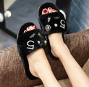 Designer Inspired Fur Slippers-black-5-JadeMoghul Inc.