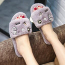 Designer Inspired Fur Slippers-gray-5-JadeMoghul Inc.