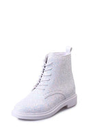 Designer Inspired Glitter Ankle Boots-White-4-JadeMoghul Inc.