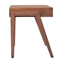 Desks Vanity Desk - 46" X 26" X 30.3" Mid-Century Modern Solid Fir Desk HomeRoots