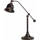 Desks Vintage Metal Desk Lamp, Bronze Benzara