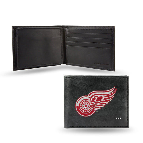Wallet Purse Detroit Red Wings Embroidered Billfold
