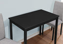 Dining Sets Dining Room Sets - 68" x 75" x 102" Grey, Black, Solid Wood, Foam, Veneer, Linen - 3pcs Dining Set HomeRoots
