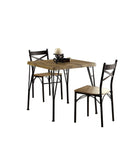 Dining Sets Slingsbury Industrial 3 Pc. Dining Table Set Benzara
