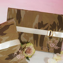 Discerning Camouflage Traditional Guest Book (Pack of 1)-Wedding Reception Accessories-JadeMoghul Inc.