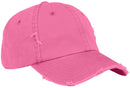 District Distressed Cap. DT600-Caps-True Pink-OSFA-JadeMoghul Inc.