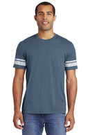 District Game Tee. DT376-T-Shirts-Heathered True Navy/White-XS-JadeMoghul Inc.