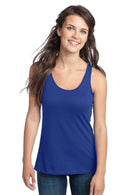 District - Juniors 60/40 Racerback Tank. DT237-T-shirts-Deep Royal-4XL-JadeMoghul Inc.