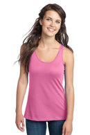 District - Juniors 60/40 Racerback Tank. DT237-T-shirts-Neon Pink-4XL-JadeMoghul Inc.
