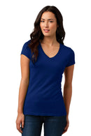 District Juniors Soft Wash V-Neck Tee. DT4501-Juniors & Young Men-Deep Royal-4XL-JadeMoghul Inc.